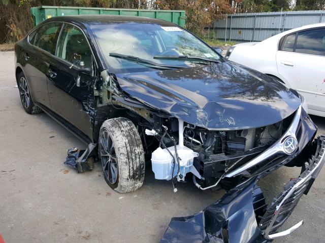 4T1BK1EB3JU288170 - 2018 TOYOTA AVALON XLE BLACK photo 1