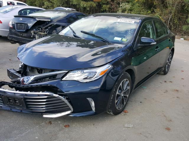 4T1BK1EB3JU288170 - 2018 TOYOTA AVALON XLE BLACK photo 2