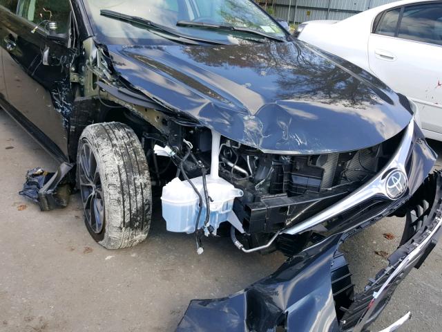 4T1BK1EB3JU288170 - 2018 TOYOTA AVALON XLE BLACK photo 9