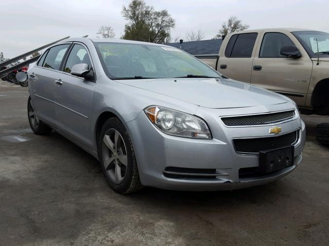 1G1ZC5EU3CF130436 - 2012 CHEVROLET MALIBU 1LT GRAY photo 1