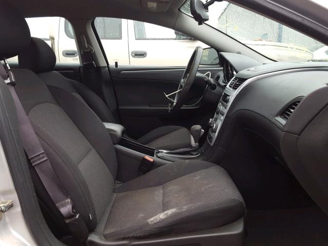 1G1ZC5EU3CF130436 - 2012 CHEVROLET MALIBU 1LT GRAY photo 5