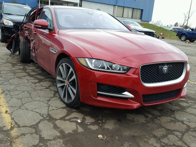 SAJAL4FX0JCP38065 - 2018 JAGUAR XE R - SPO BURGUNDY photo 1