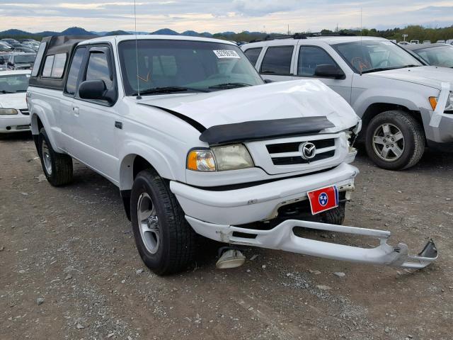 4F4ZR47E62TM05410 - 2002 MAZDA B4000 CAB WHITE photo 1