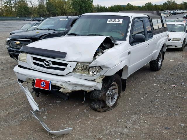 4F4ZR47E62TM05410 - 2002 MAZDA B4000 CAB WHITE photo 2