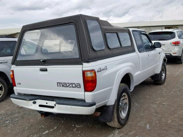 4F4ZR47E62TM05410 - 2002 MAZDA B4000 CAB WHITE photo 4