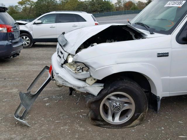 4F4ZR47E62TM05410 - 2002 MAZDA B4000 CAB WHITE photo 9