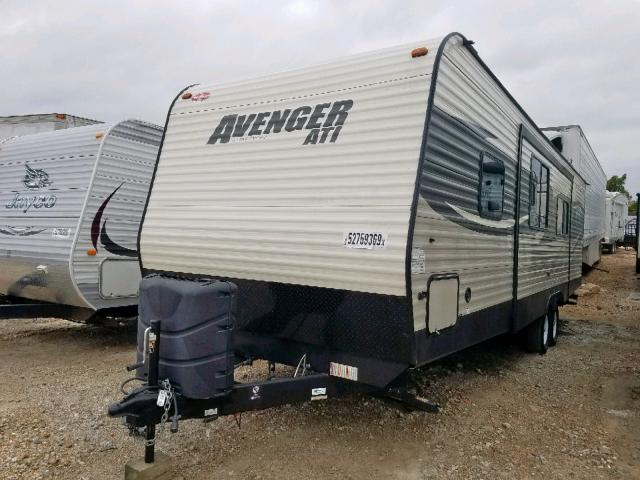 5ZT2AVSB6HB914477 - 2017 WILDWOOD CAMPER BEIGE photo 2