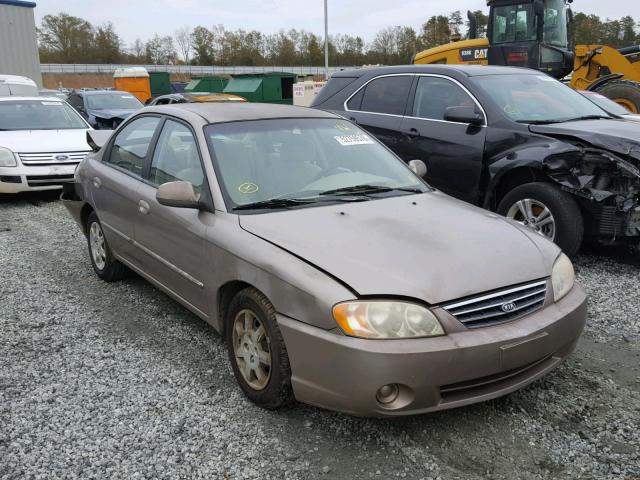 KNAFB121135223877 - 2003 KIA SPECTRA BA GOLD photo 1