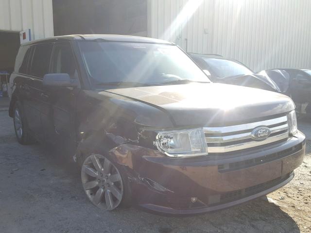 2FMDK51CX9BA00578 - 2009 FORD FLEX SE BURGUNDY photo 1