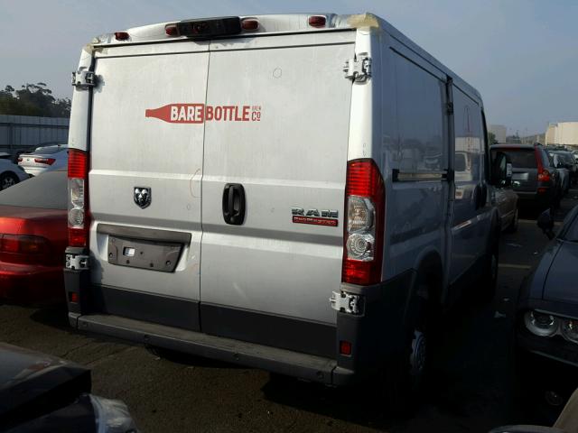 3C6TRVNG0JE122718 - 2018 RAM PROMASTER 银色 照片 4