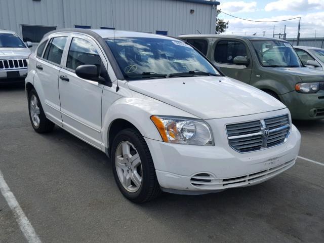 1B3HB48B27D333735 - 2007 DODGE CALIBER SX WHITE photo 1