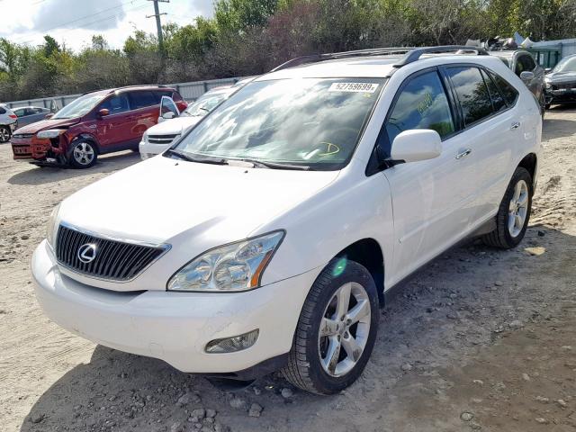 2T2GA31U45C026589 - 2005 LEXUS RX 330 WHITE photo 2