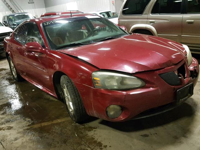2G2WS522651184280 - 2005 PONTIAC GRAND PRIX წითელი ფოტო 1
