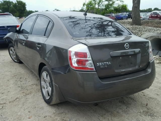 3N1AB61E98L724489 - 2008 NISSAN SENTRA 2.0 CHARCOAL photo 3