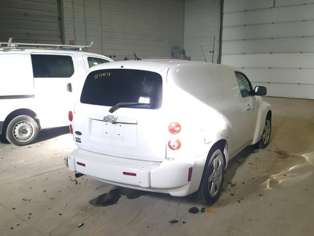 3GCDA85D08S591766 - 2008 CHEVROLET HHR PANEL WHITE photo 4