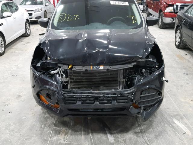 1FMCU0F7XEUB27386 - 2014 FORD ESCAPE S GRAY photo 9