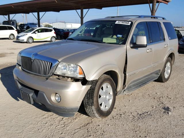 5LMEU68H34ZJ49732 - 2004 LINCOLN AVIATOR 棕色 照片 2