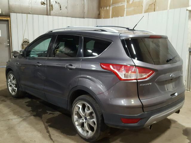 1FMCU9J91DUD36690 - 2013 FORD ESCAPE TIT CHARCOAL photo 3