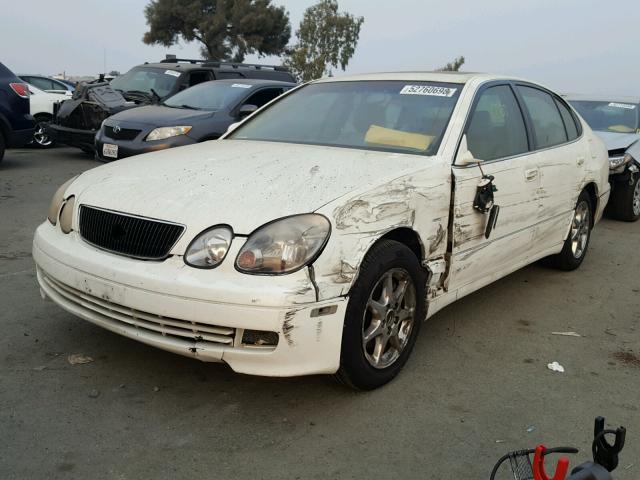 JT8BD68S8Y0112609 - 2000 LEXUS GS 300 WHITE photo 2