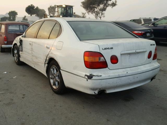 JT8BD68S8Y0112609 - 2000 LEXUS GS 300 WHITE photo 3