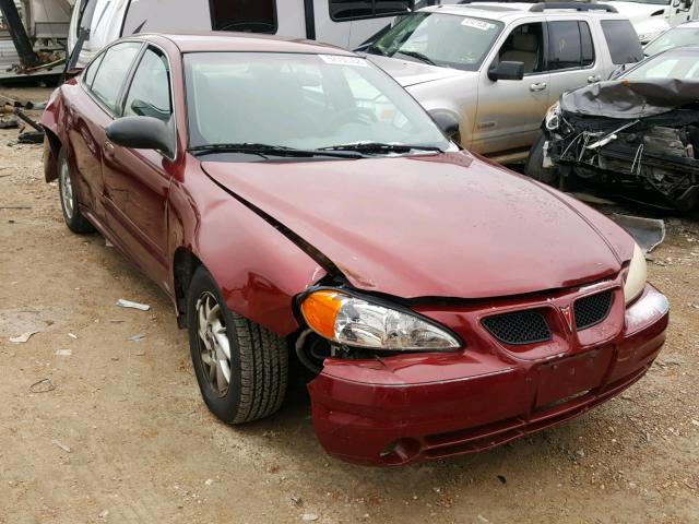 1G2NF52E83M545990 - 2003 PONTIAC GRAND AM S MAROON photo 1