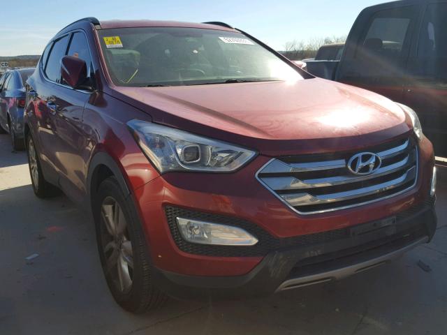 5XYZU3LA7DG083122 - 2013 HYUNDAI SANTA FE S BURGUNDY photo 1