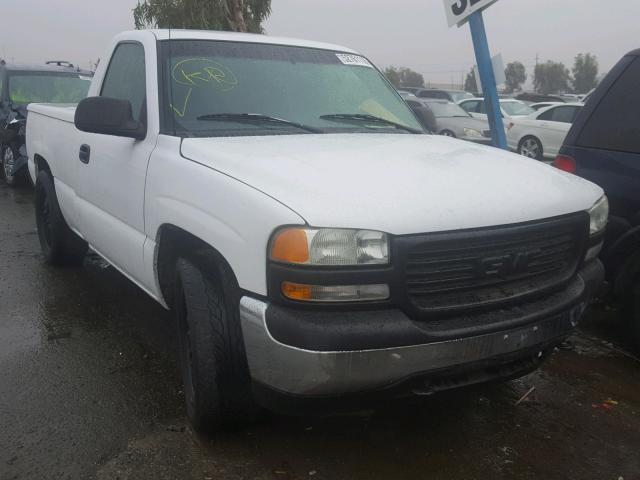 1GTEC14W2YZ175584 - 2000 GMC NEW SIERRA WHITE photo 1