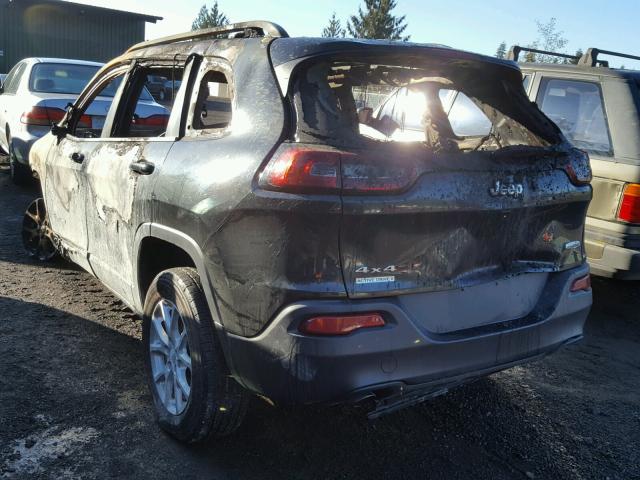 1C4PJMCB3EW124610 - 2014 JEEP CHEROKEE L BURN photo 3