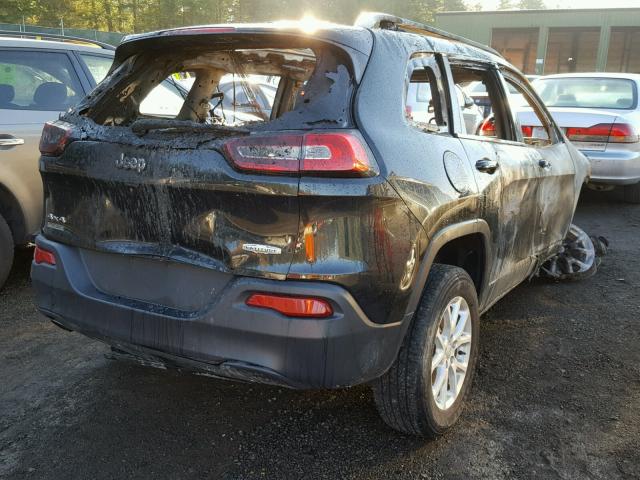 1C4PJMCB3EW124610 - 2014 JEEP CHEROKEE L BURN photo 4