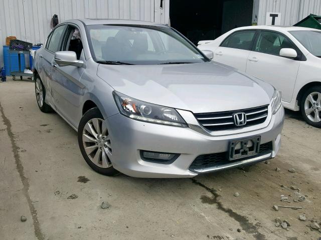 1HGCR3F89EA026455 - 2014 HONDA ACCORD EXL SILVER photo 1