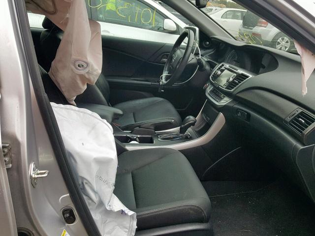 1HGCR3F89EA026455 - 2014 HONDA ACCORD EXL SILVER photo 5