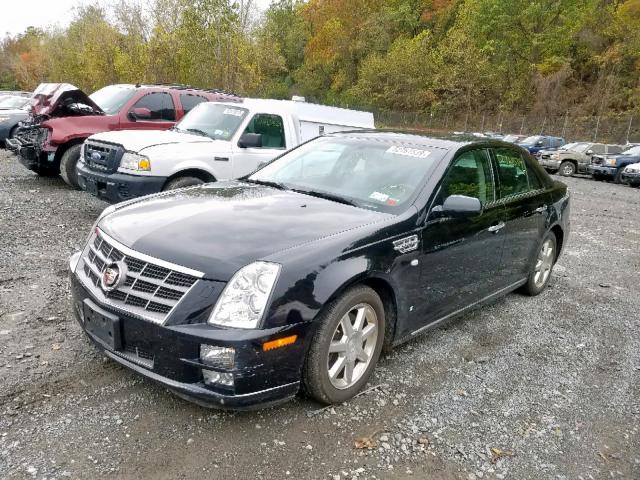 1G6DD67V680189424 - 2008 CADILLAC STS BLACK photo 2