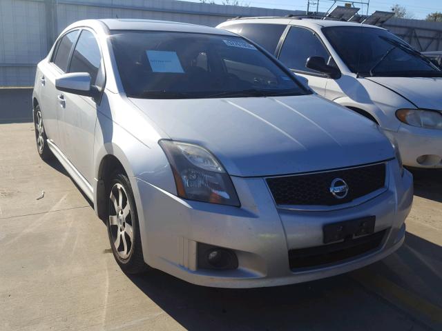 3N1AB6AP9CL674056 - 2012 NISSAN SENTRA 2.0 SILVER photo 1