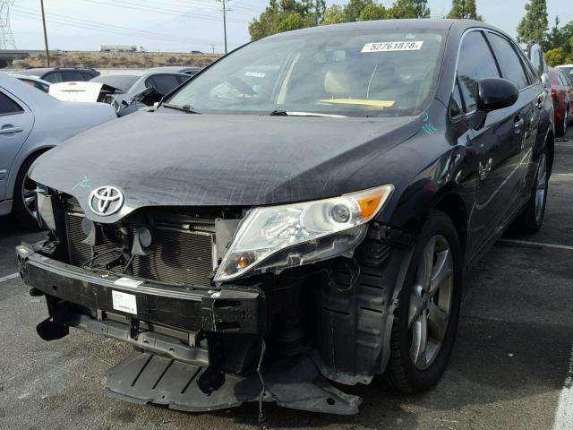 4T3ZK11AX9U013894 - 2009 TOYOTA VENZA BASE BLACK photo 2