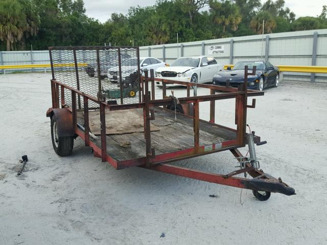 CT0000280 - 2003 UTILITY TRAILER Qırmızı foto 1