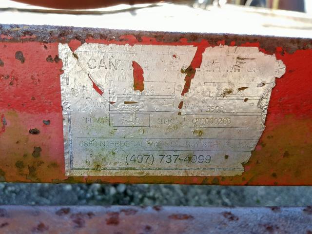 CT0000280 - 2003 UTILITY TRAILER Qırmızı foto 10