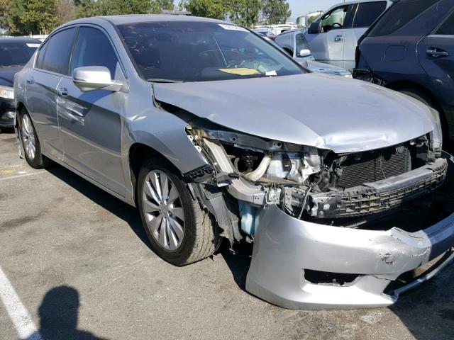 1HGCR2F82DA075215 - 2013 HONDA ACCORD EXL SILVER photo 1