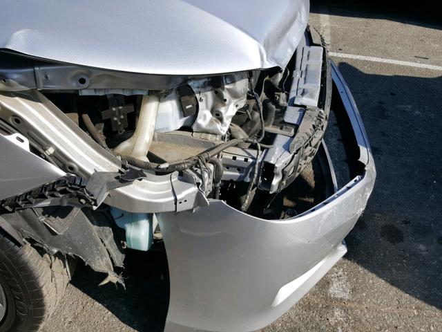 1HGCR2F82DA075215 - 2013 HONDA ACCORD EXL SILVER photo 9