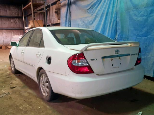 4T1BE30K73U239664 - 2003 TOYOTA CAMRY LE WHITE photo 3