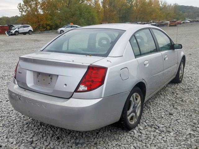 1G8AL52F64Z215999 - 2004 SATURN ION LEVEL SILVER photo 4