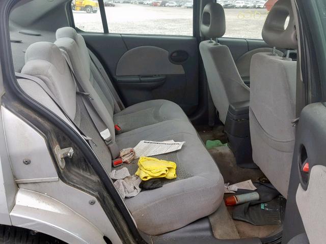 1G8AL52F64Z215999 - 2004 SATURN ION LEVEL SILVER photo 6
