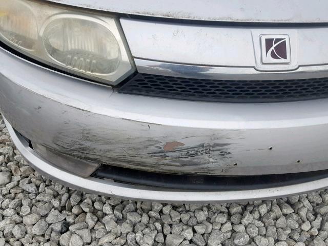 1G8AL52F64Z215999 - 2004 SATURN ION LEVEL SILVER photo 9