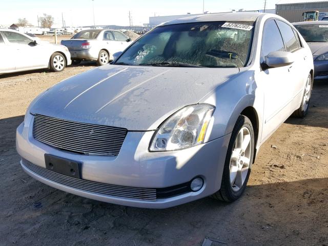 1N4BA41E16C806143 - 2006 NISSAN MAXIMA SE SILVER photo 2