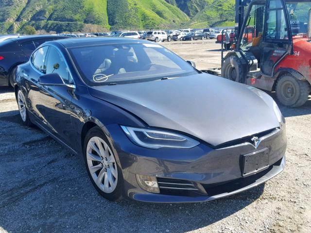 5YJSA1E24GF141073 - 2016 TESLA MODEL S GRAY photo 1