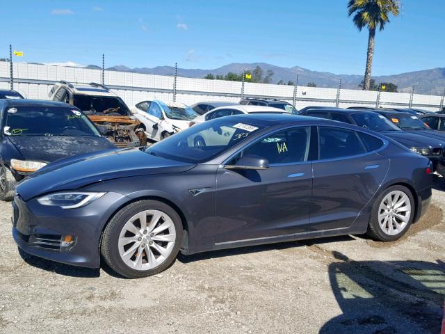 5YJSA1E24GF141073 - 2016 TESLA MODEL S GRAY photo 10