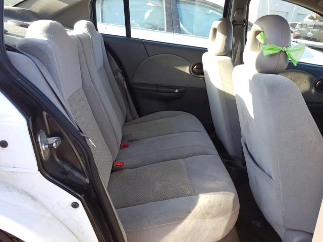 1G8AL55F66Z107428 - 2006 SATURN ION LEVEL WHITE photo 6
