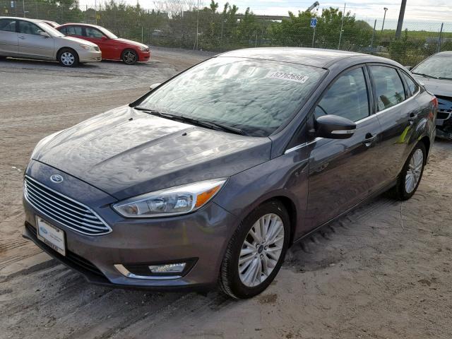 1FADP3J20FL292325 - 2015 FORD FOCUS TITA GRAY photo 2