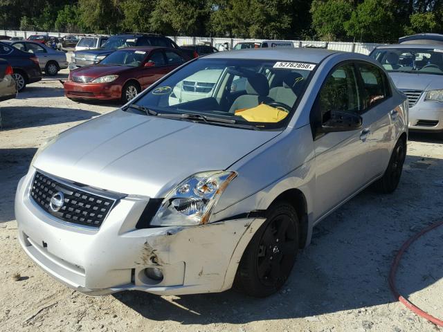 3N1AB61E39L684136 - 2009 NISSAN SENTRA 2.0 SILVER photo 2