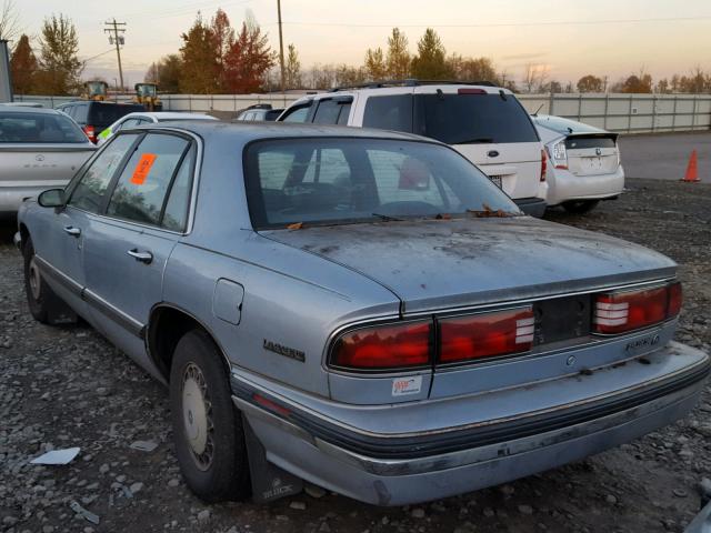 1G4HP52K1TH430941 - 1996 BUICK LESABRE CU BLUE photo 3