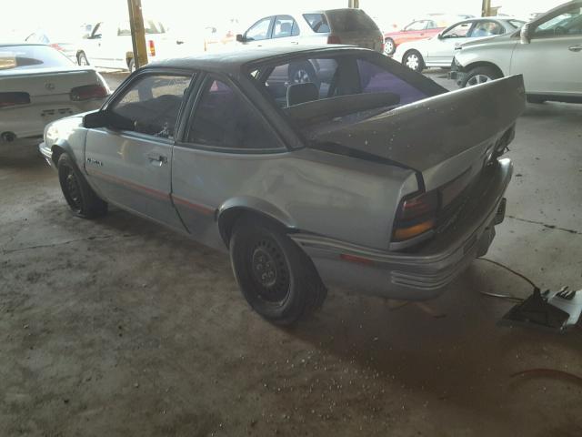 1G2JB14H2R7580784 - 1994 PONTIAC SUNBIRD LE GRAY photo 3